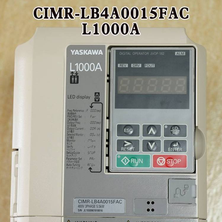日本安川变频器CIMR-VB2A0010BAA/BBA V1000系列 1.5KW