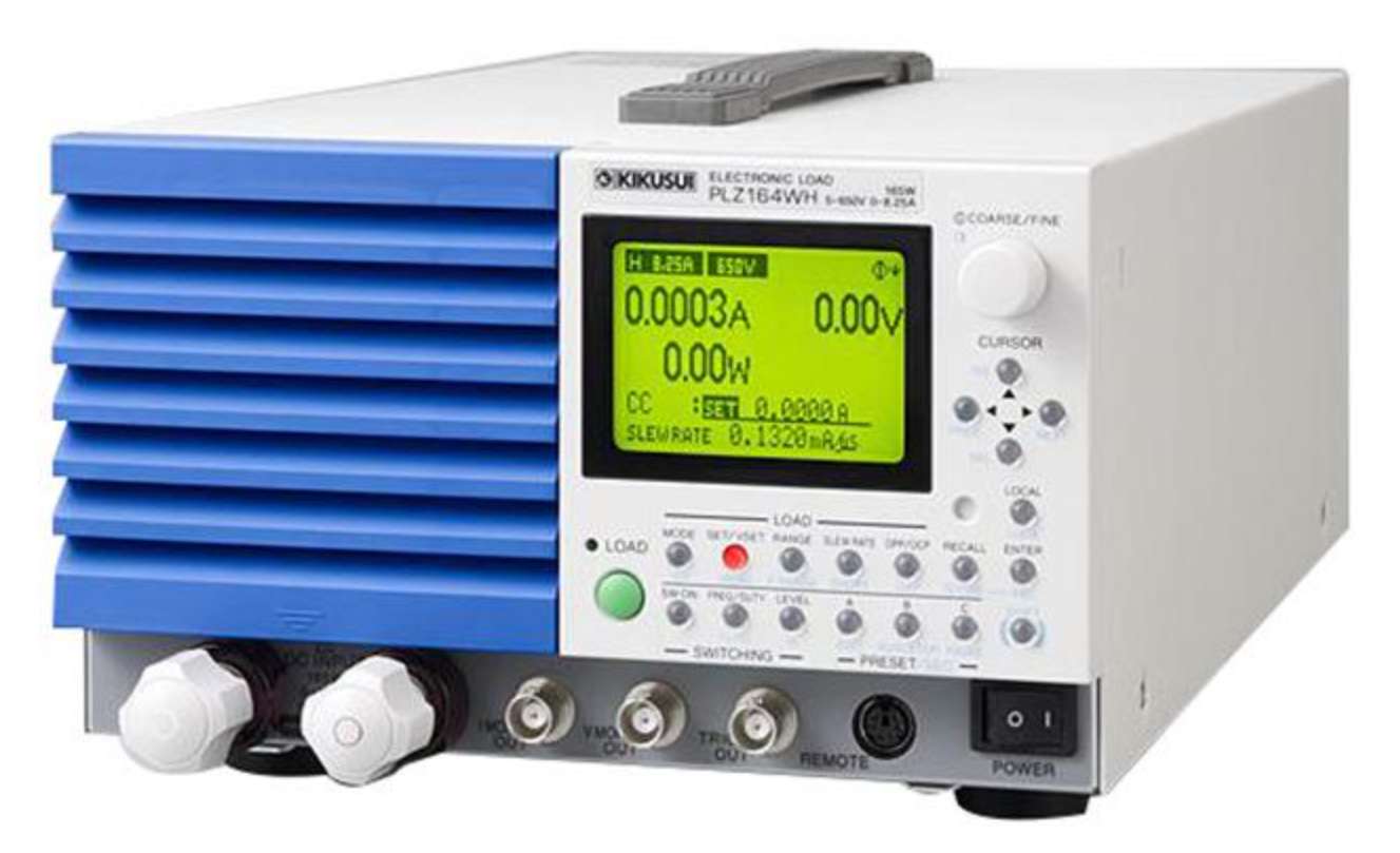 低电压、高速大电流的 直流电子负载装置 (CC/CV/CR/CP) PLZ-4WL系列