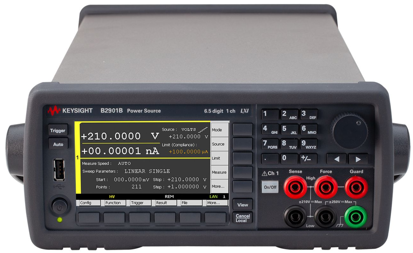 是德科技 B2900B系列 精密信号源/测量单位(SMU)